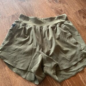 Under Armour Olive Athletic Shorts